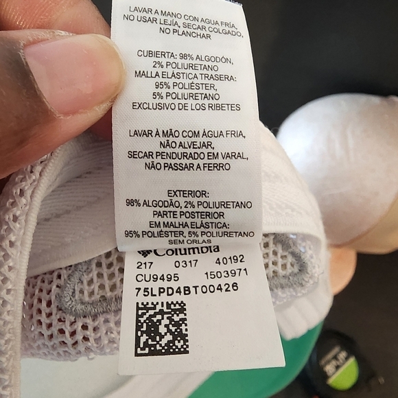 Columbia PFG Mesh Snap Back Fish Flag Ball Cap Size S/M Unisex - Picture 9 of 12